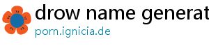 drow name generator