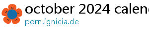 october 2024 calendar printable